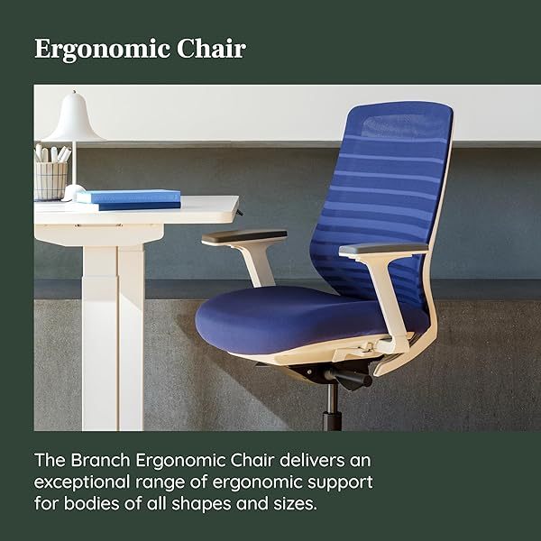 Silla ergonómica: una silla de escritorio versátil con soporte lumbar ajustable, respaldo de malla transpirable y ruedas suaves