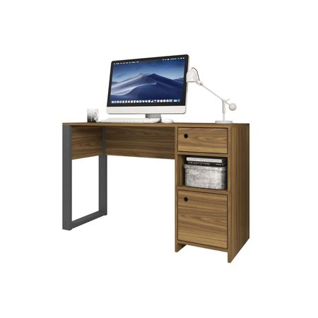 Escritorio Sky Cajones + Estante Sky 5 niveles + Silla Ergonómica