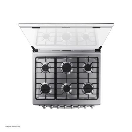 Cocina a Gas6 hornillas con Plancha NX52T5311PSPE
