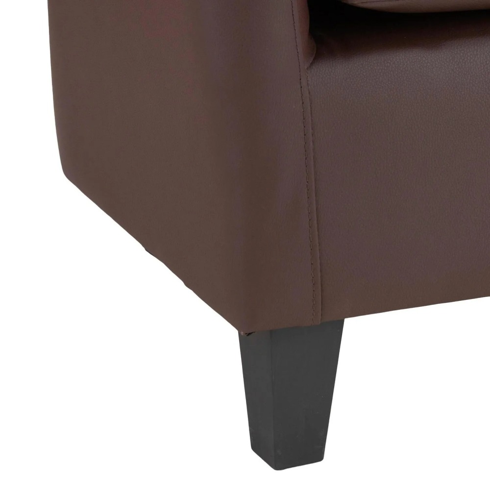 Poltrona 1 cuerpo PCY010N2SB 78x77x71 cm Café