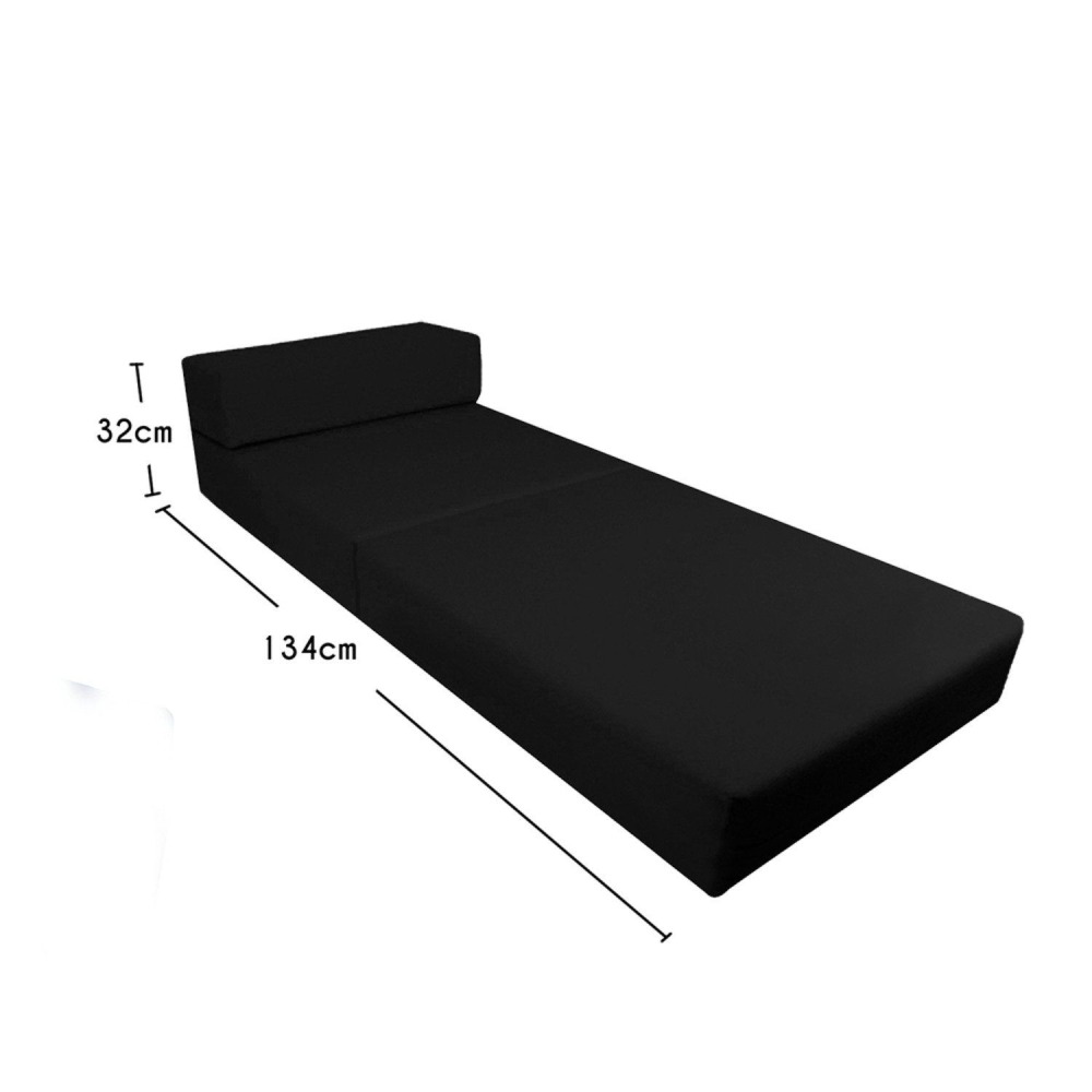 Dormitorio Samay 2 Plazas + Cabecera + Sofá Cama + 2 Almohadas