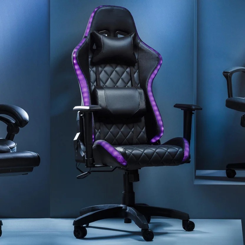 Silla Gamer con Luz LED