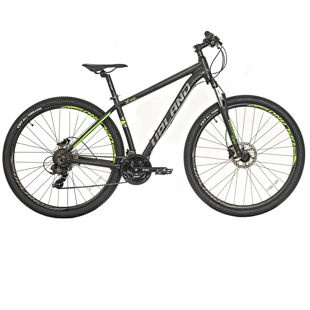 BICICLETA UPLAND X200 HIDRÁULICA NEGRA TALLA M