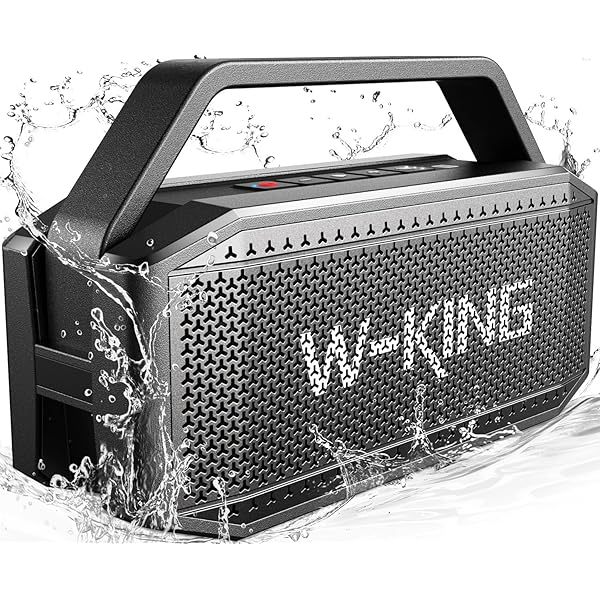 Altavoz Bluetooth - 100 W pico 60 W RMS graves profundos, IPX6 altavoces Bluetooth portátiles resistentes al agua inalámbricos con subwoofer