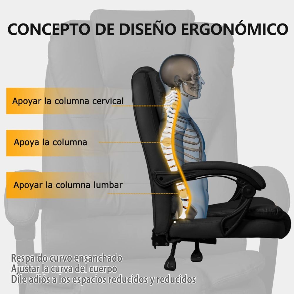 Silla de oficina ergonómica