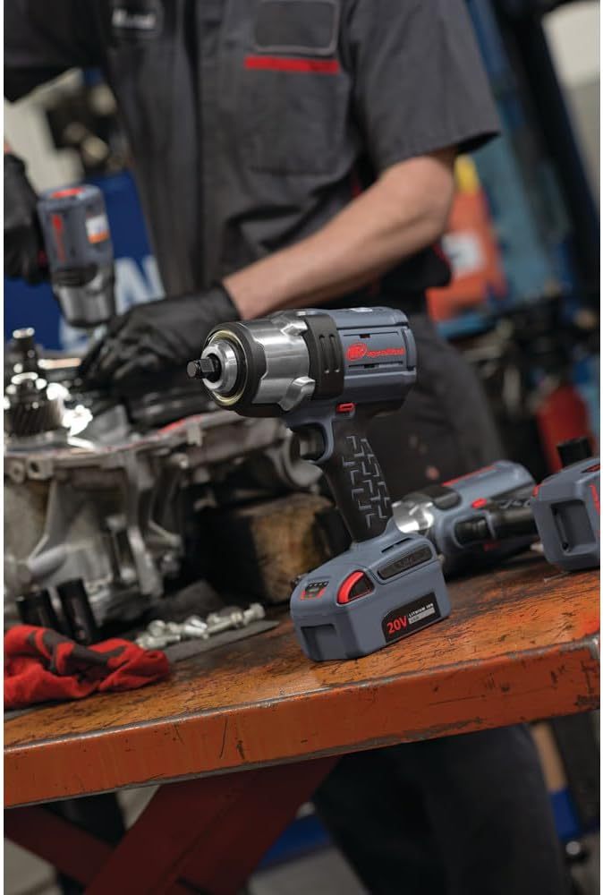 W7152-K22 Kit de batería de 1/2 "20V Llave de impacto inalámbrica, torque de 1500 ft