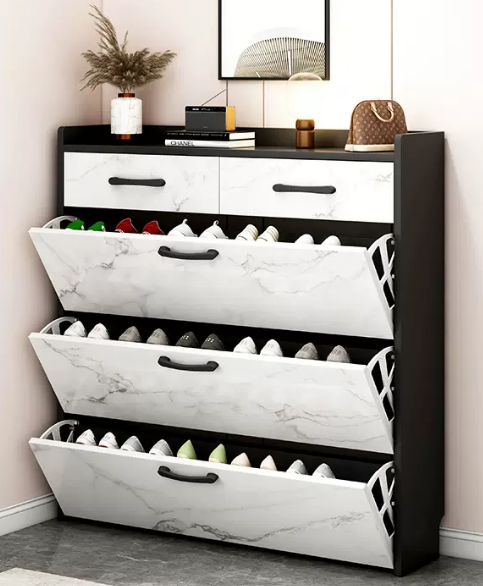 Gabinete de Zapatos Oculto en la Pared - ¡Oculta tus Zapatos con Estilo!🚪👠