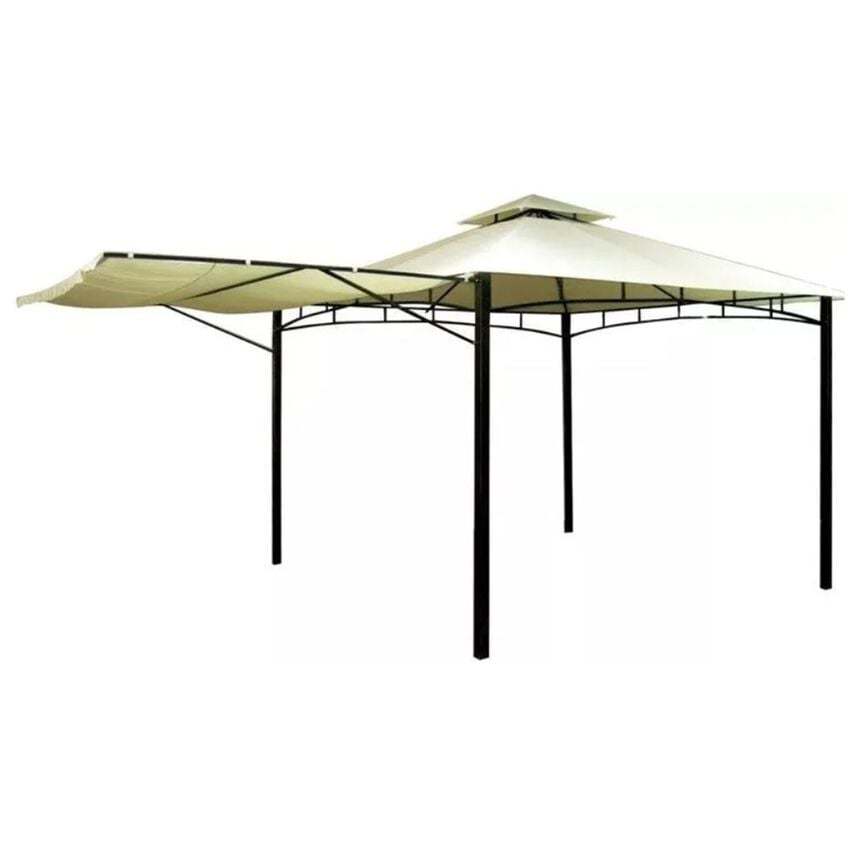Pérgola con Lateral 3x3mt Marfil
