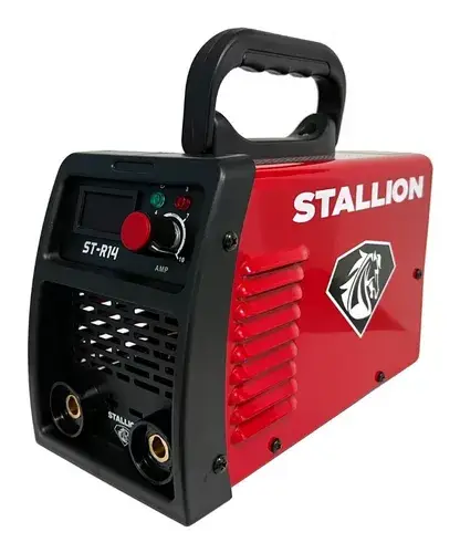 Combo Soldadora Inversora Maquina 130amp 110/220v Str14e Stallion + Careta Husky