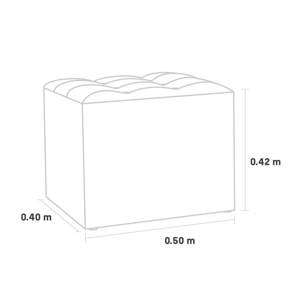 Cama Nappy Pockket 20 2 Plazas + Puff