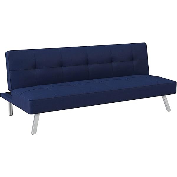 Serta Rane Convertible Sofa Lounger Microfiber Light Grey Full Light Gray Modern