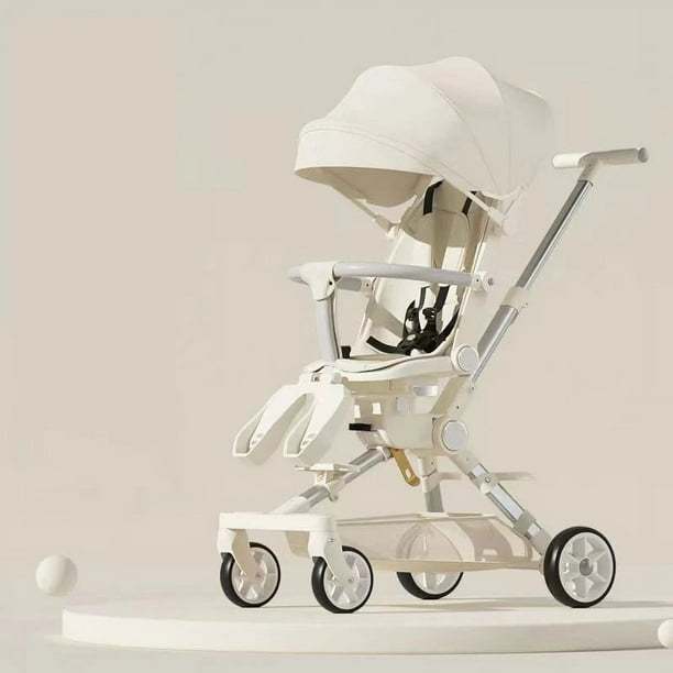 Cochecito de bebé cochecito de cuatro ruedas cochecito de bebé ligero bidireccional carrito para niños Cochecito de bebé con comodidad para bebé ShopWise Round