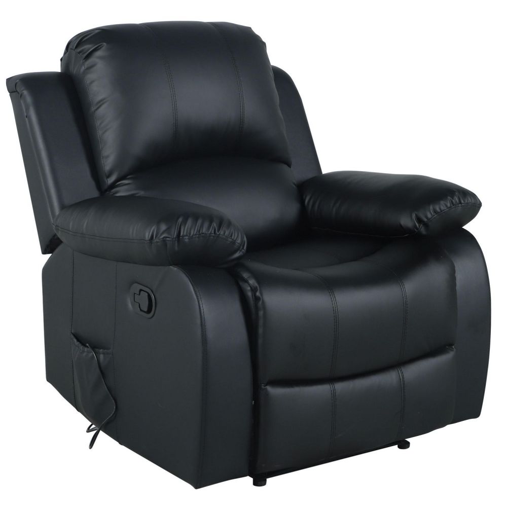 Sillón Reclinable 1 Cuerpo Calentador Masajeador