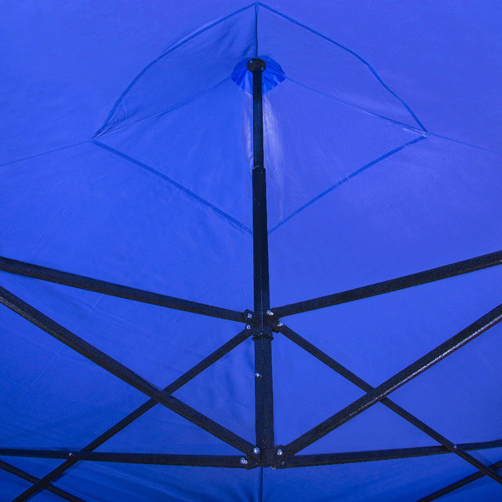 Carpa Toldo 3x4.5 Plegable  Impermeable Patio Azul