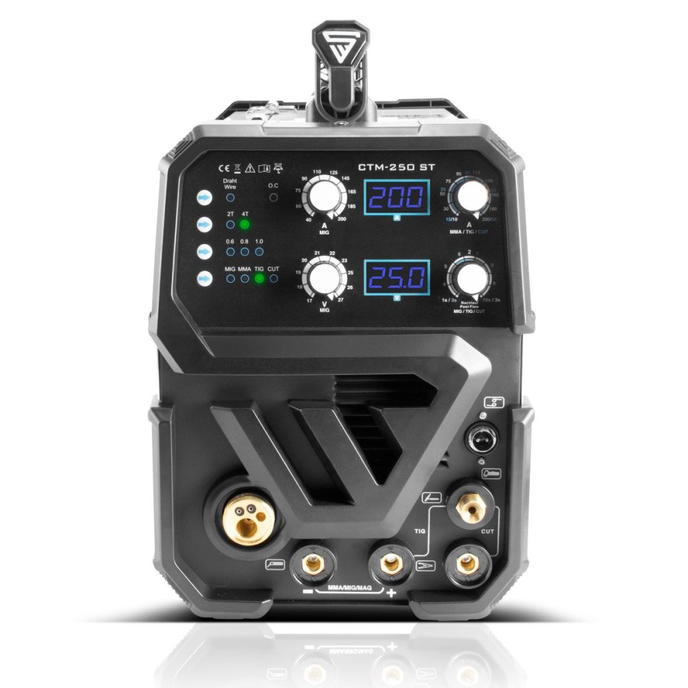 LYFB-CTM-250 ST Soldadora combinada 200A TIG + MIG/MAG + MMA + 50A CUT/Plasma + Alimentación hilo sinérgico