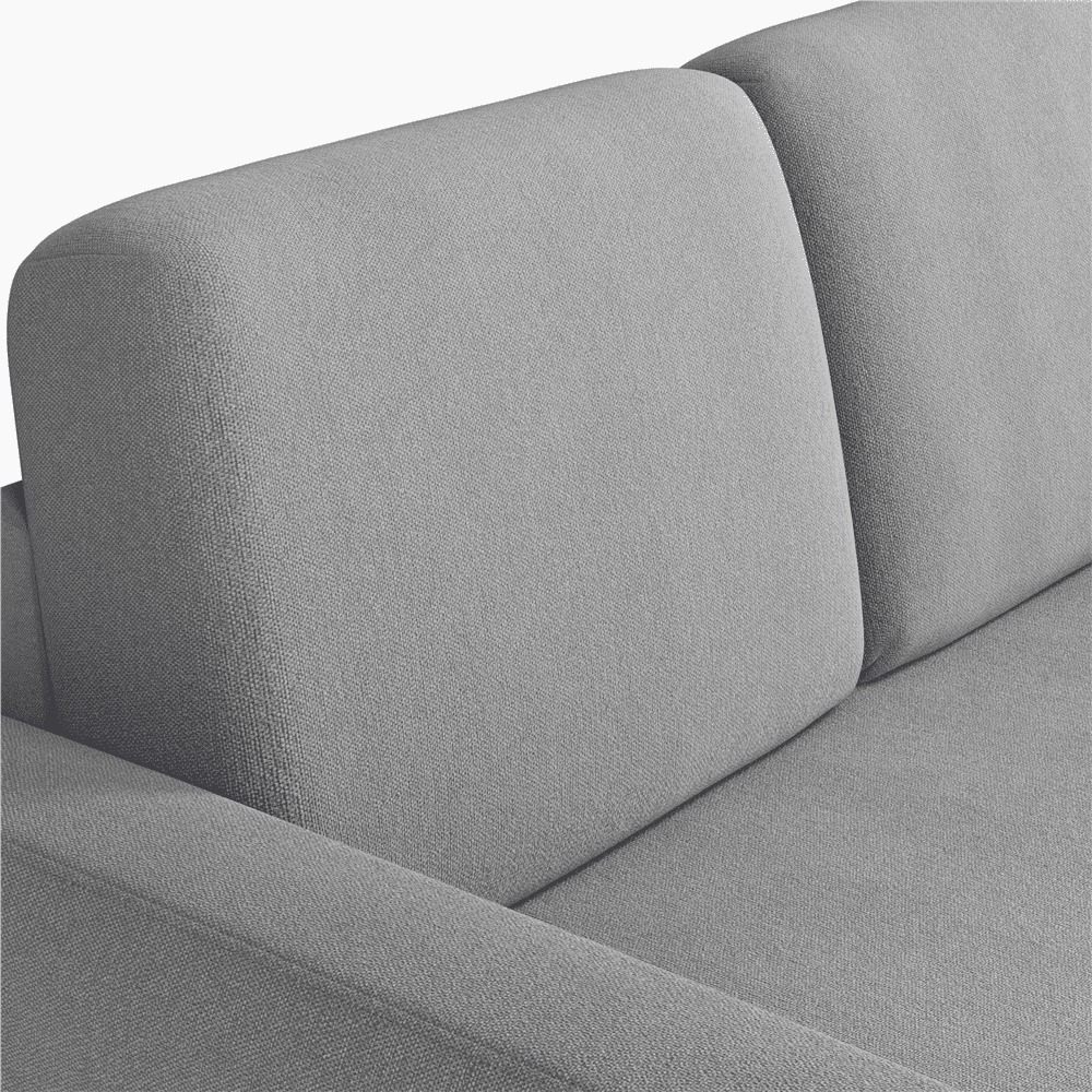Sofá Seccional Reversible Alden Design con Puertos USB y Type-C para Sala de Estar