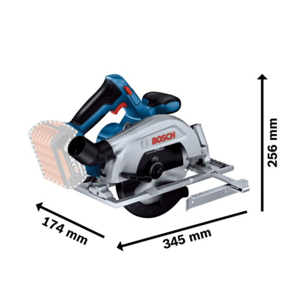 Taladro Atornillador GSR 185-LI 2 Bateria + Sierra GKS 185-LI