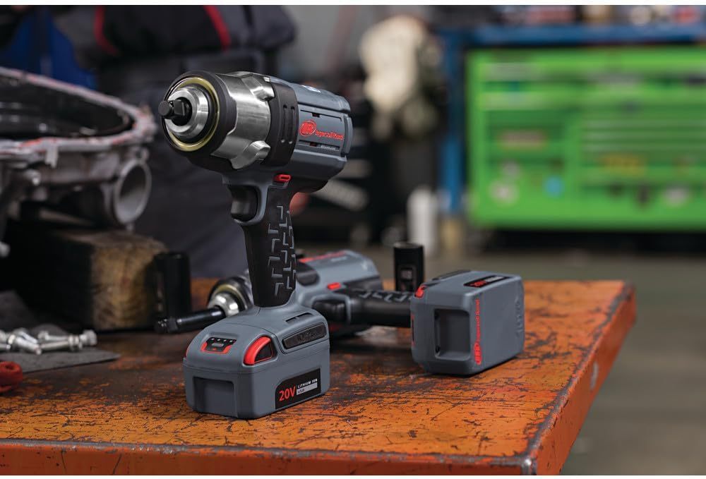 W7152-K22 Kit de batería de 1/2 "20V Llave de impacto inalámbrica, torque de 1500 ft