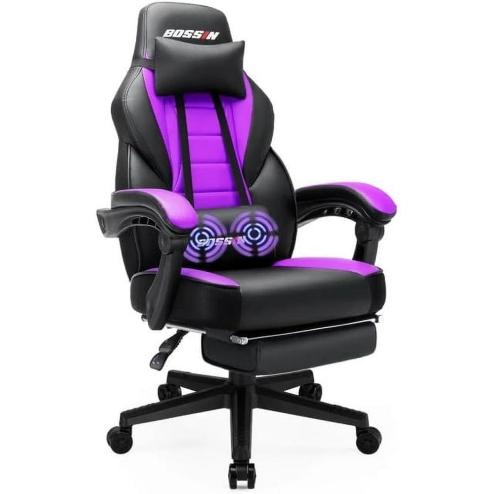 🔥 SILLA GAMER PREMIUM Waleaf - Respaldo Alto XL + Reposapiés Ajustable - Soporte Lumbar - ¡Envío Gratis!
