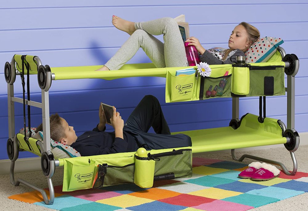 【Today's Deals】Versatile Children's Portable Mobile Camping Bunk || Sitting Bench