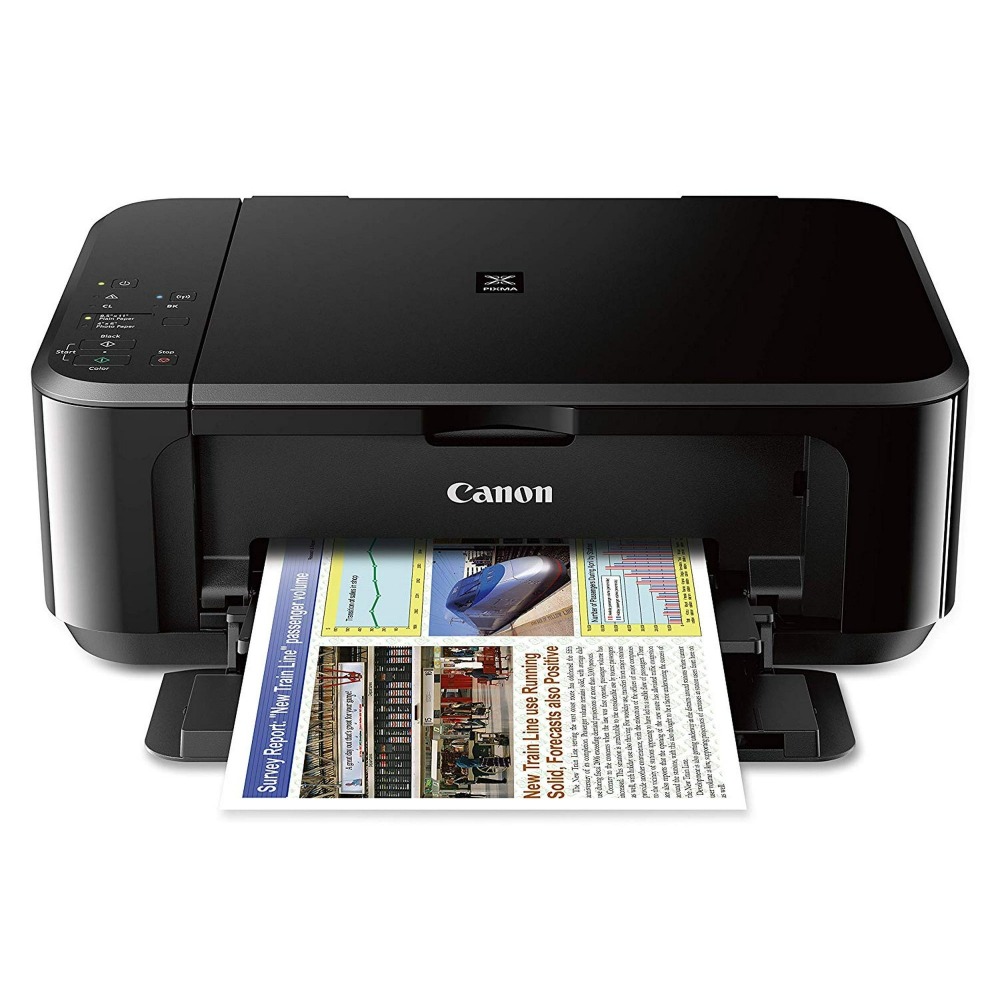 Wireless All-in-One Color Inkjet Photo Printer, Black