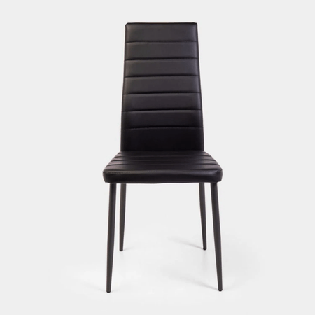 Juego de Comedor  Vidrio 6 Sillas Negro