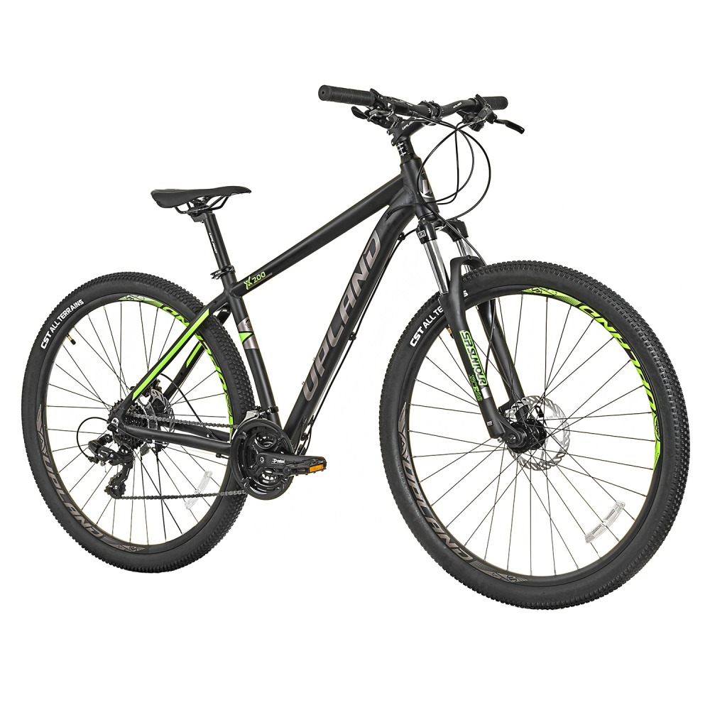 BICICLETA UPLAND X200 HIDRÁULICA NEGRA TALLA M