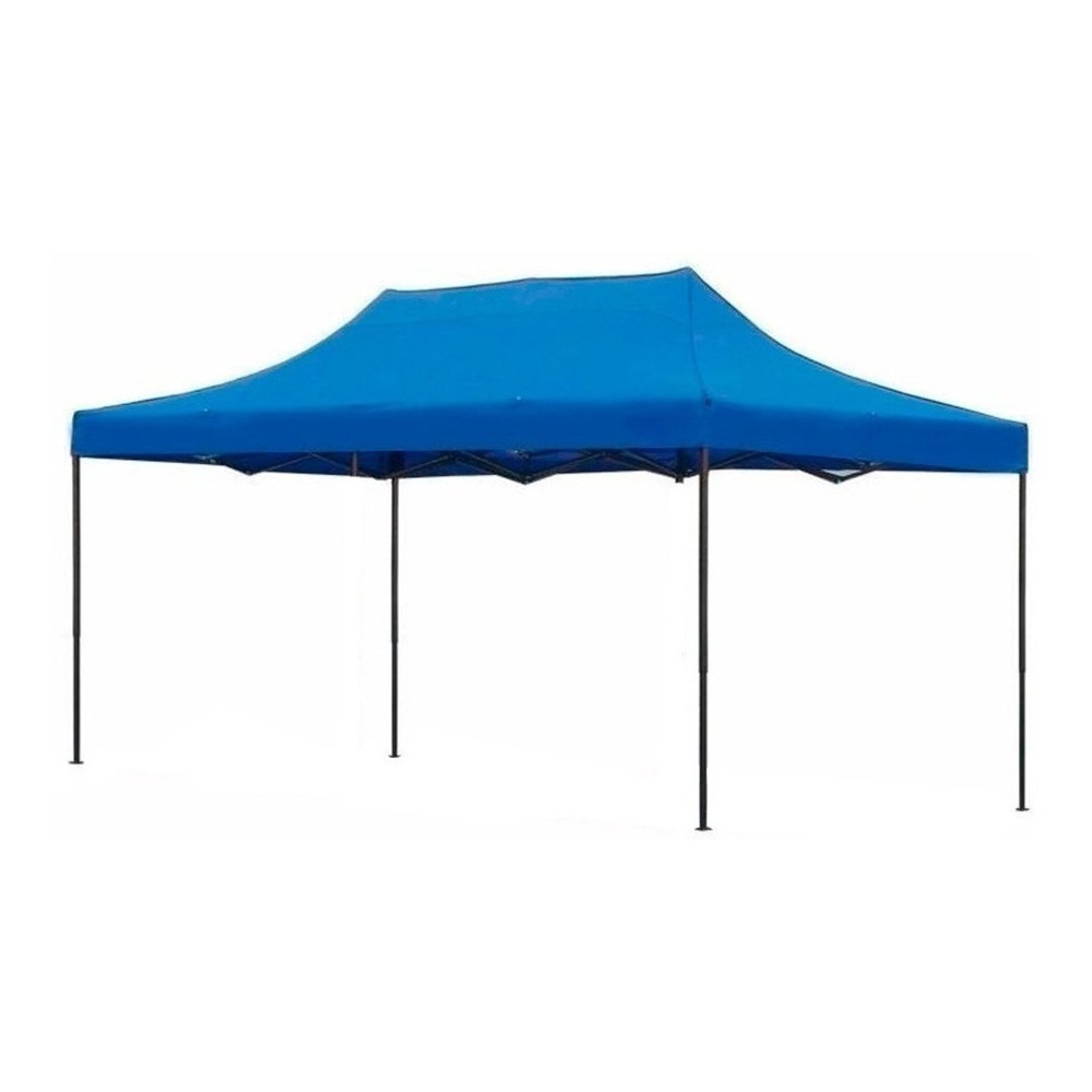 Carpa Toldo 3x4.5 Plegable  Impermeable Patio Azul