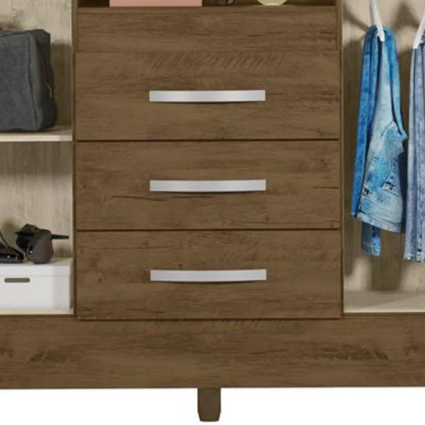 Armario Peru Avellana 204X165X47Cm
