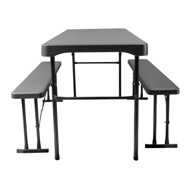 Mesa de Jardin Campamento o Picnic 2 Bancas