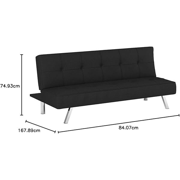 Serta Rane Convertible Sofa Lounger Microfiber Light Grey Full Light Gray Modern
