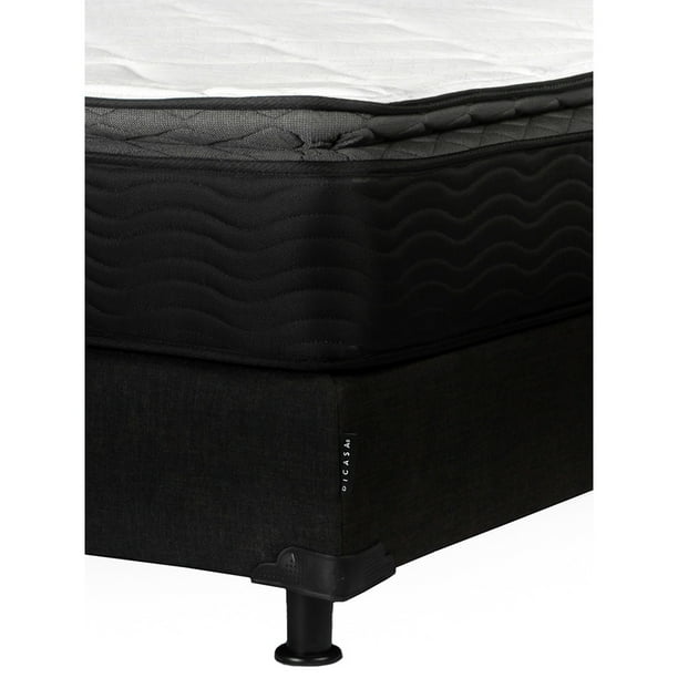 Colchón Matrimonial + Box Belu + Sábanas Softy + Almohadas 2-Pack  Legan