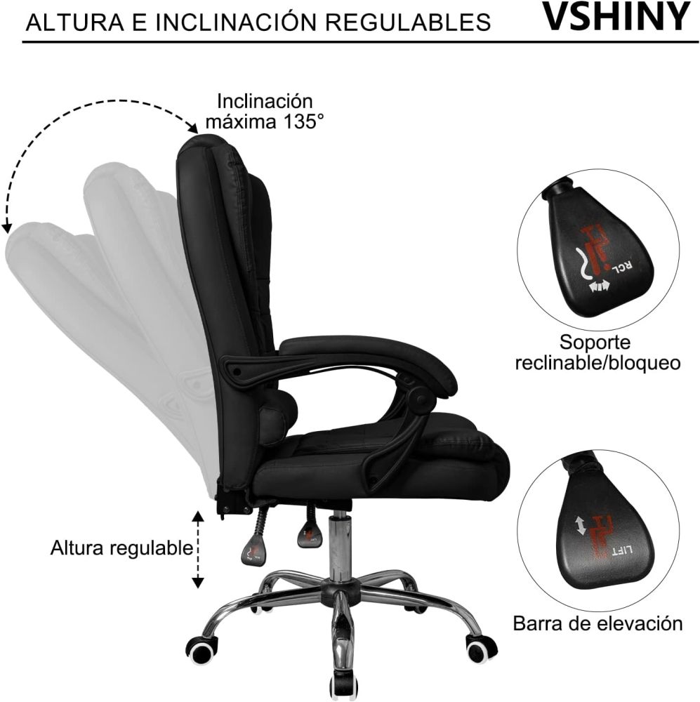 Silla de oficina ergonómica