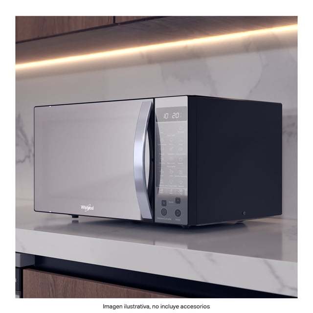 Horno de Microondas  NA 1.1 Pies Frente Espejo WM1211B Silver