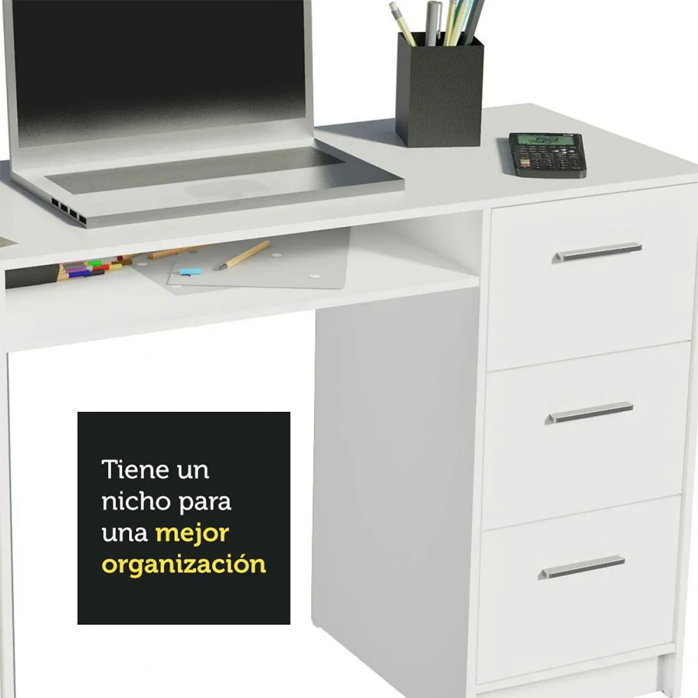 Escritorio+ Estante Para Libros