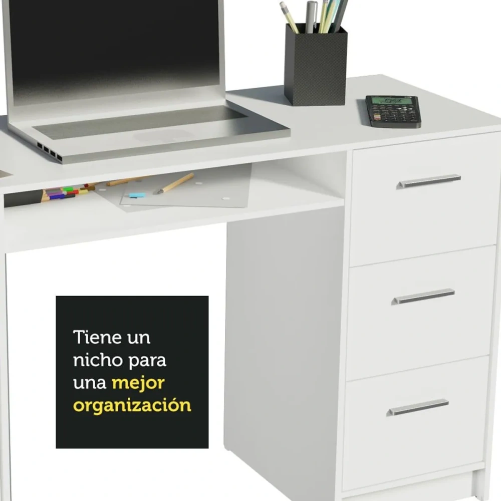 Escritorio de Oficina + Mueble Estante Librero
