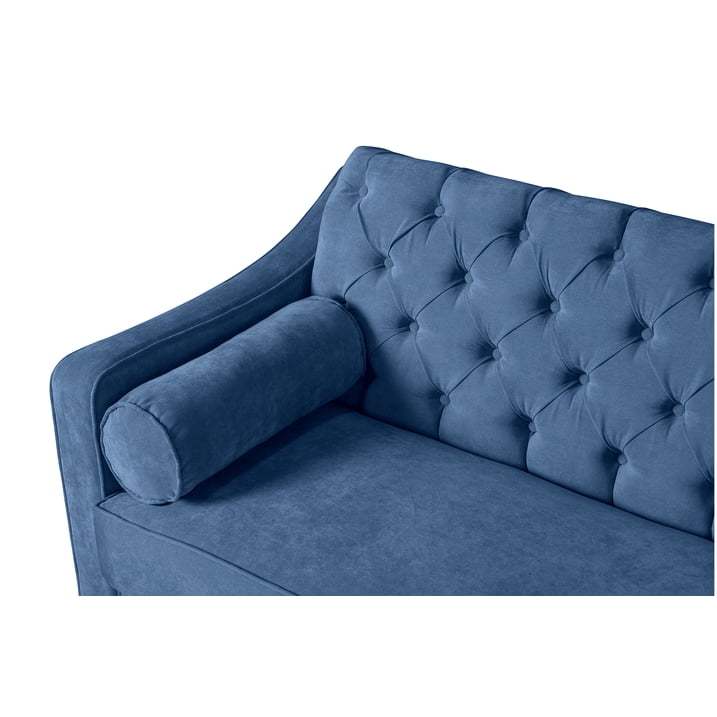Sofá Cama  Con Memory Foam, Color Gris Claro, Velvet Respaldo Reclinable De 3 posiciones.Capitonado