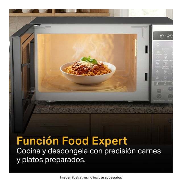 Horno de Microondas  NA 1.1 Pies Frente Espejo WM1211B Silver