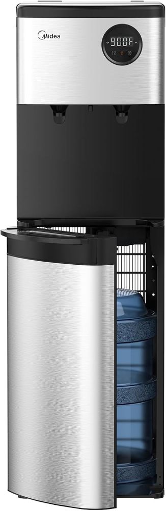 MWD2N1SS Dispensador de Agua con Carga Inferior Color Silver