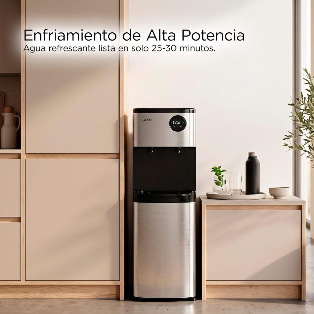 MWD2N1SS Dispensador de Agua con Carga Inferior Color Silver