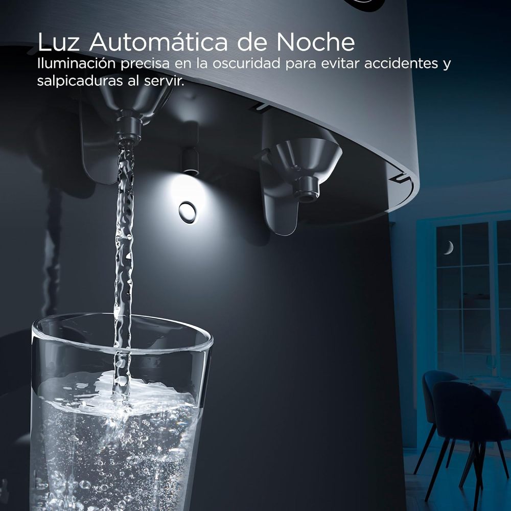 MWD2N1SS Dispensador de Agua con Carga Inferior Color Silver