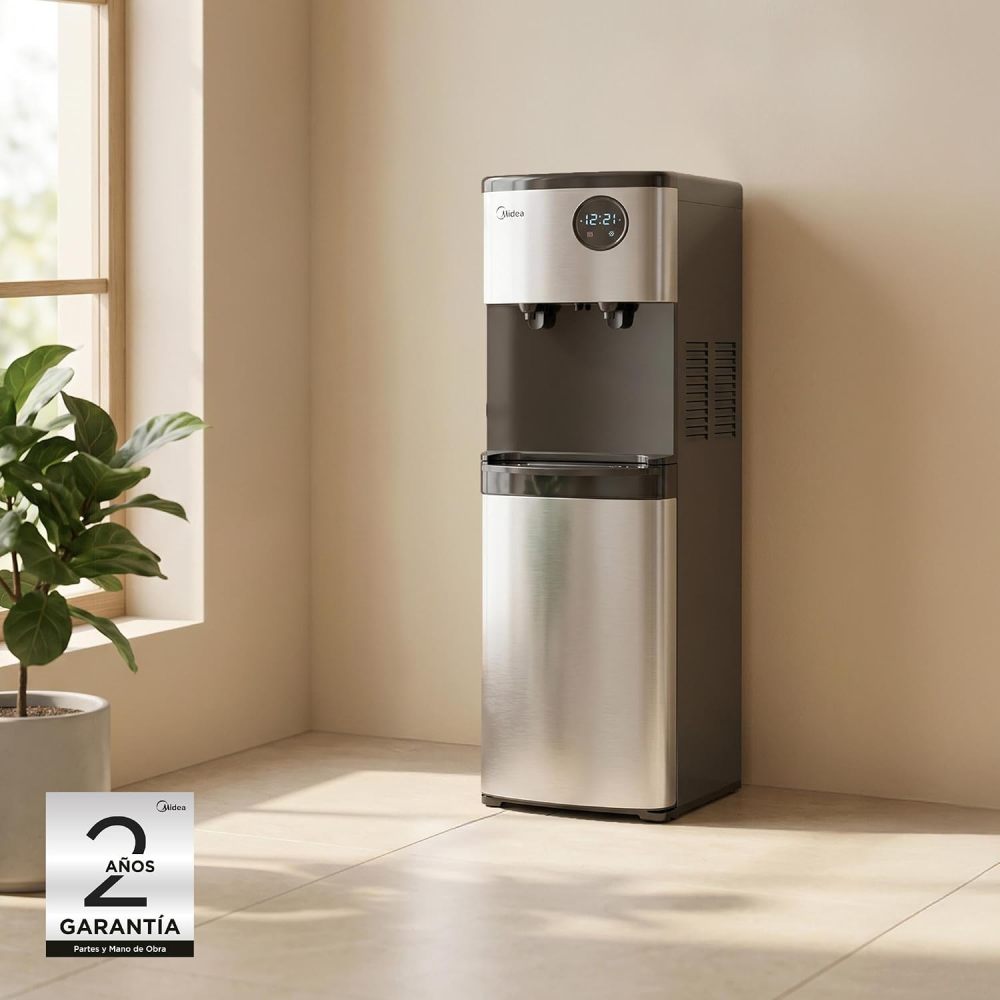 MWD2N1SS Dispensador de Agua con Carga Inferior Color Silver