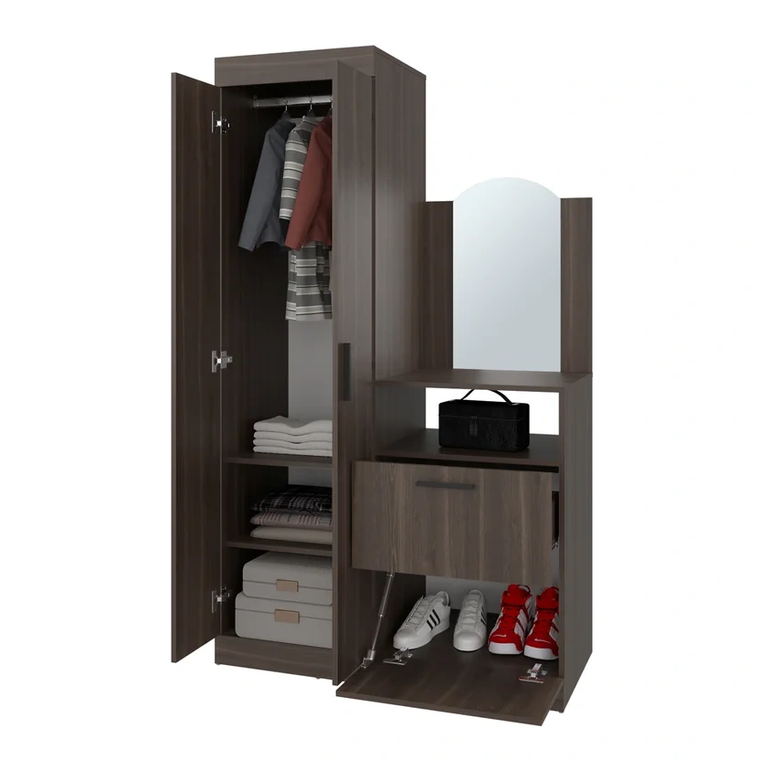Ropero 3 Puertas 1C 1 179X103X48 Rta Milan