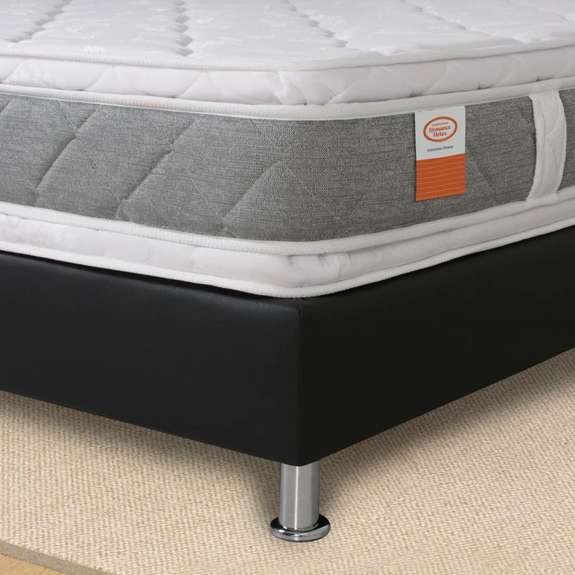 Combo New Doble 140X190X25Cm + Basecama
