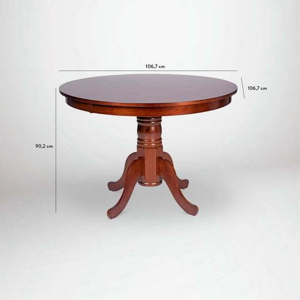 Comedor 4 Sillas Caoba - Chocolate