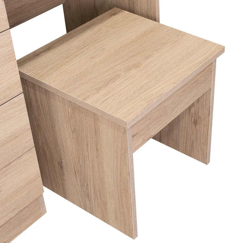 Mueble Tocador  Rta Rovere Blanco 126.7X100X42.5