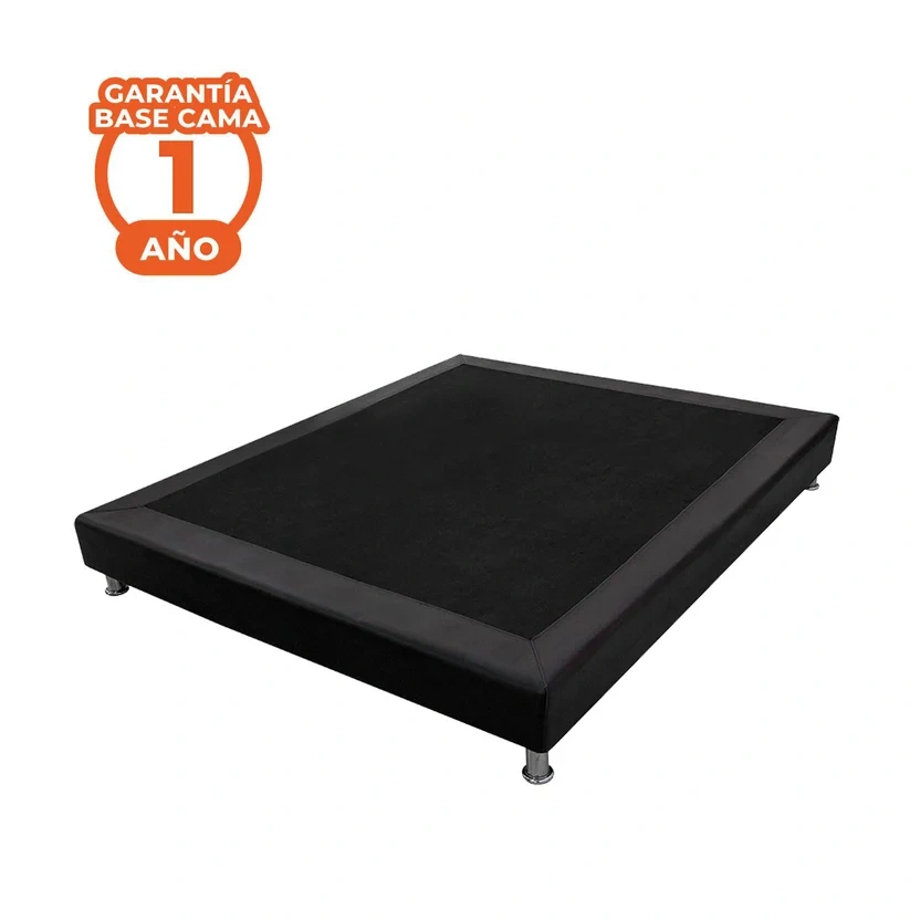 Combo New Doble 140X190X25Cm + Basecama