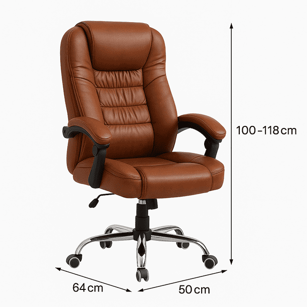 Silla de oficina ejecutiva con función de masaje