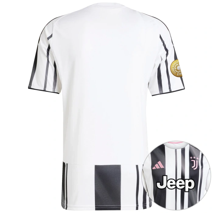 Juventus Soccer Jersey Home Custom Shirt 2025-26