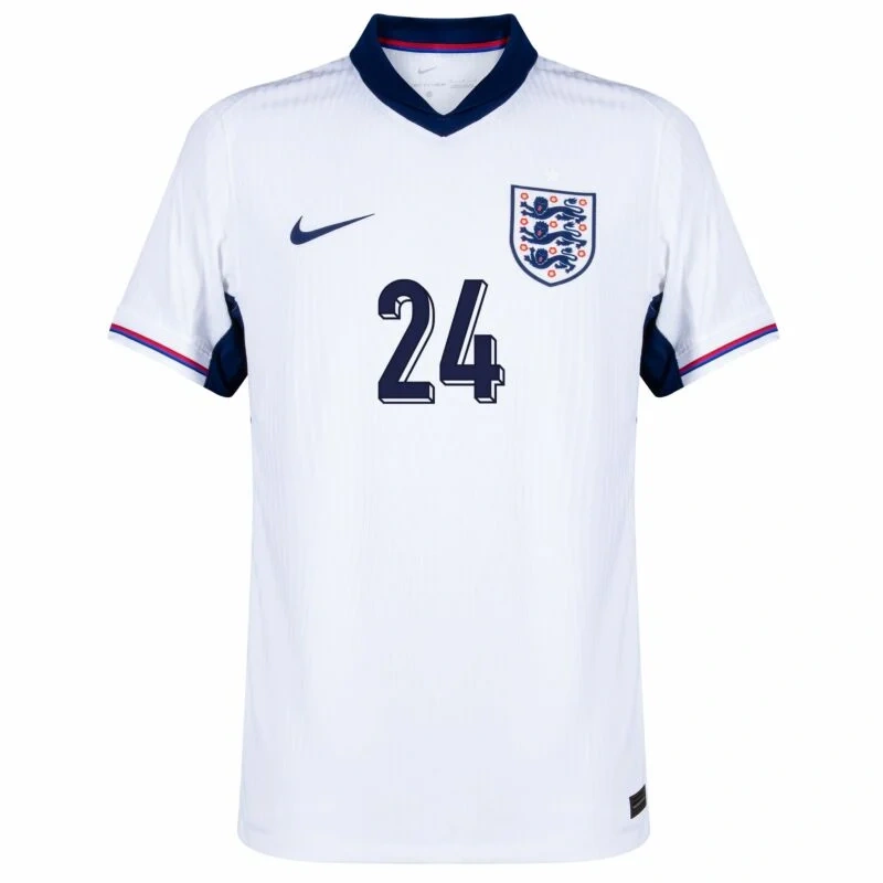 England Home Palmer 24 Shirt 2024-2025 Player version  Size：S-2XL Non-Customize